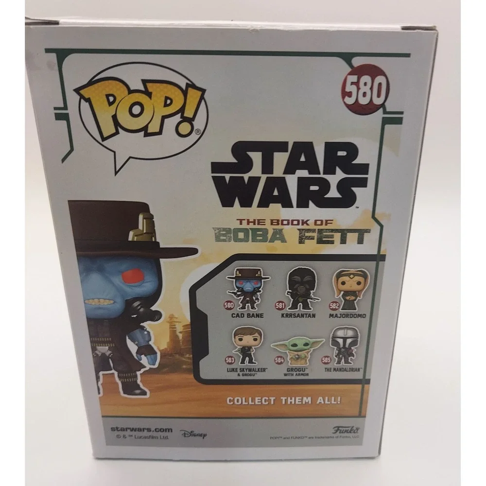 Funko Pop Star Wars Cad Bane‎ 580 The Book of Boba Fett Vinyl Figure New